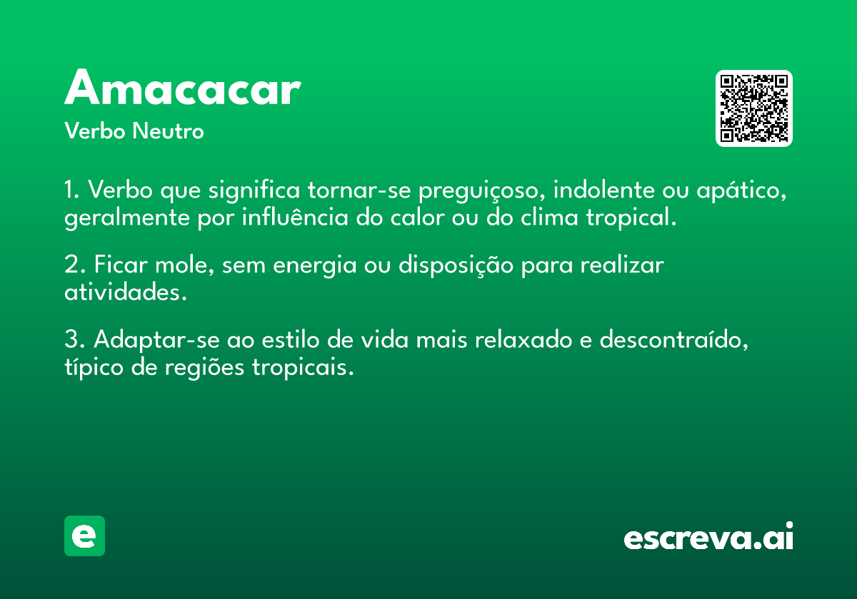 amacacar