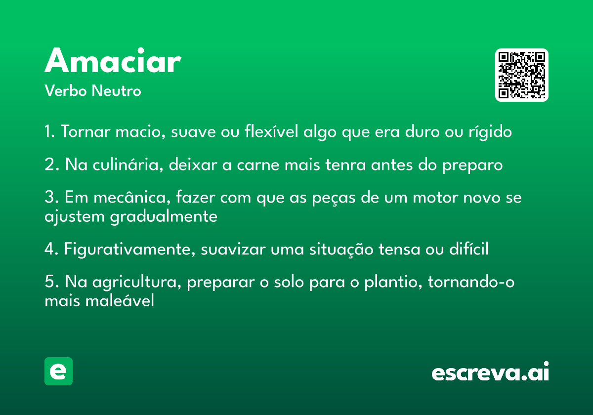 amaciar