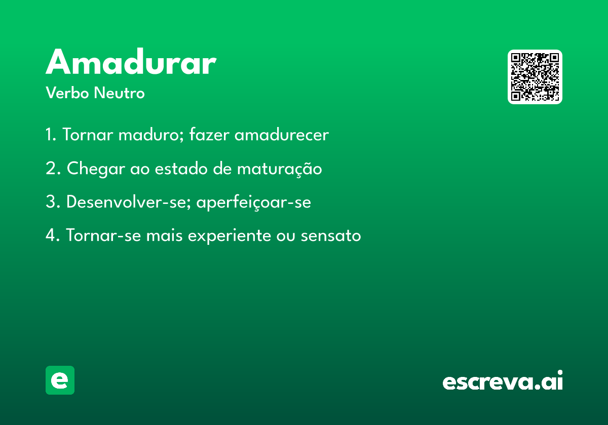 amadurar