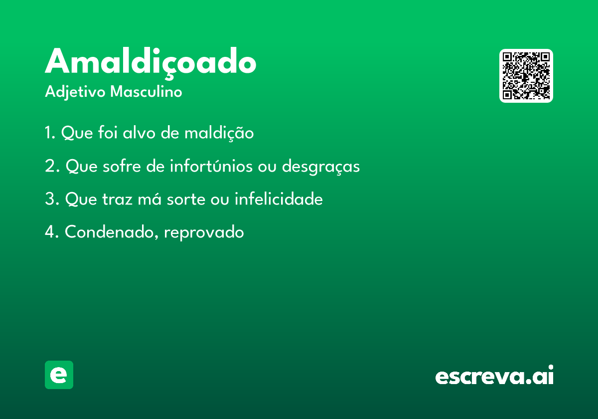 amaldiçoado