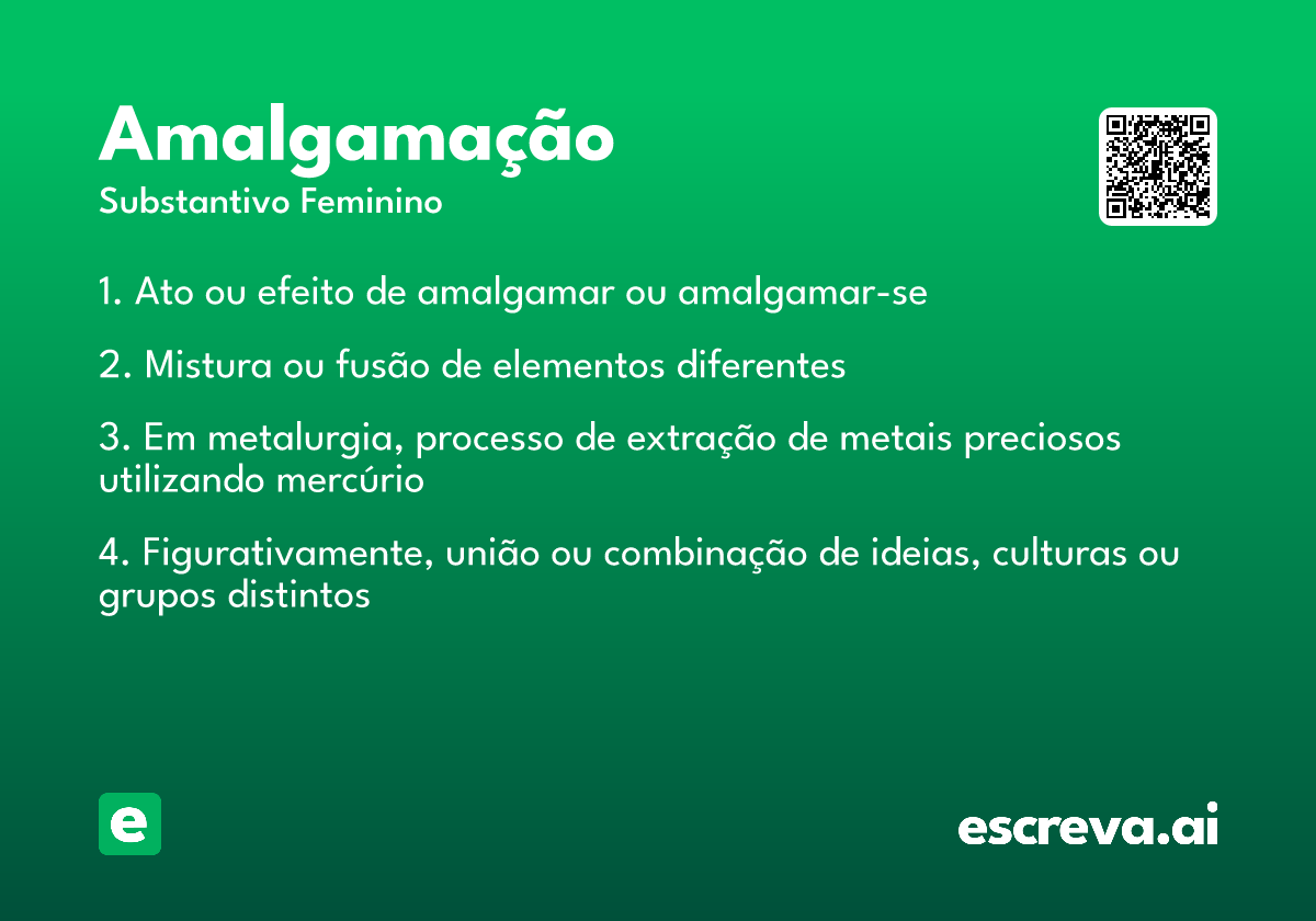 amalgamação
