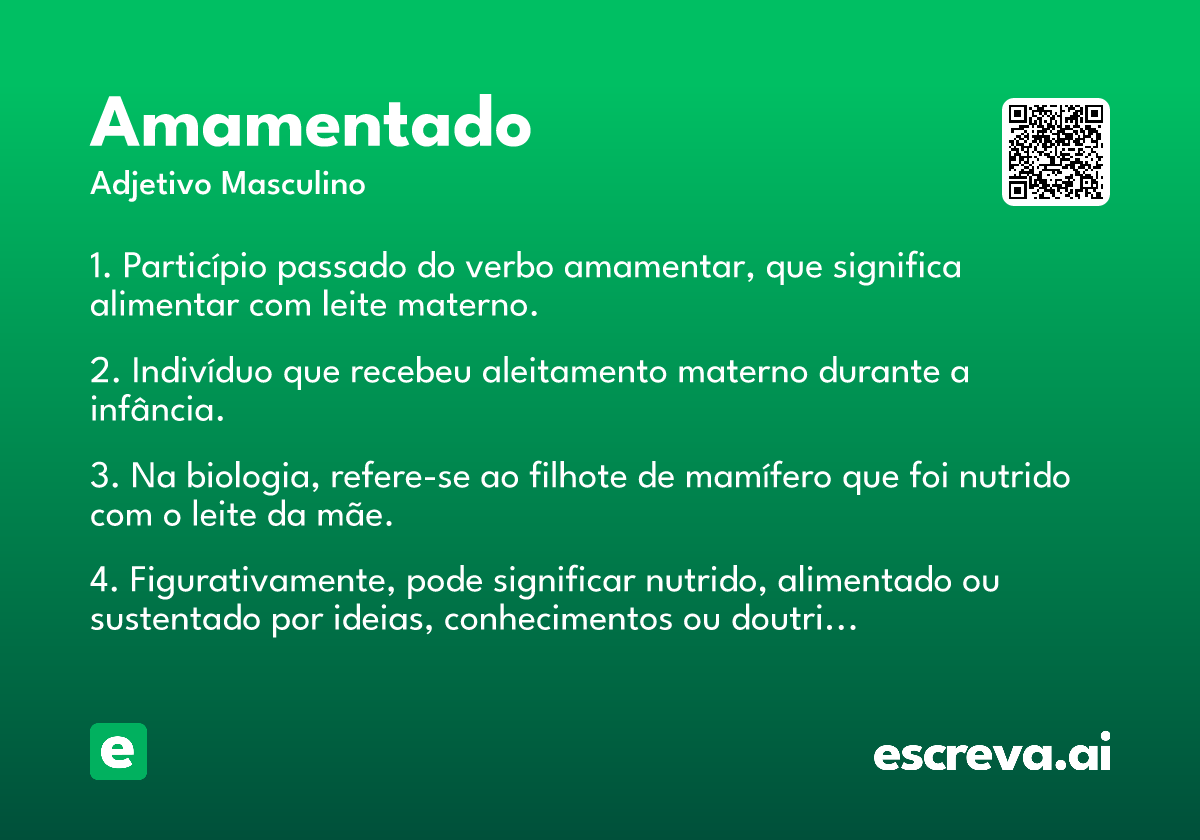 amamentado
