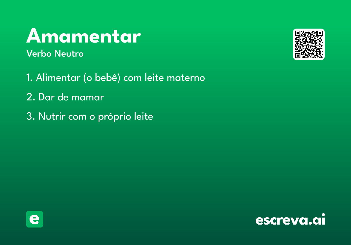 amamentar
