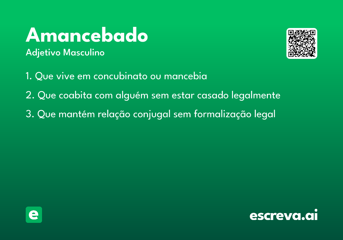 amancebado