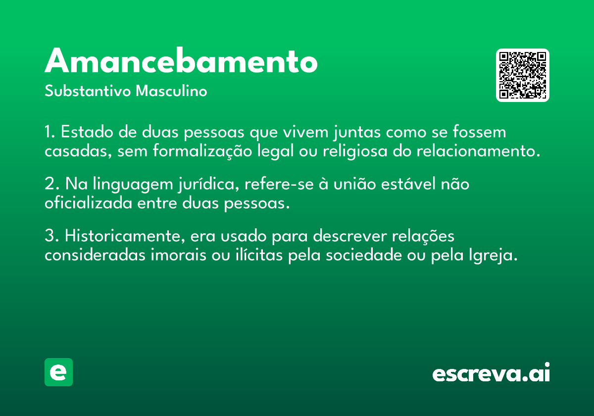 amancebamento