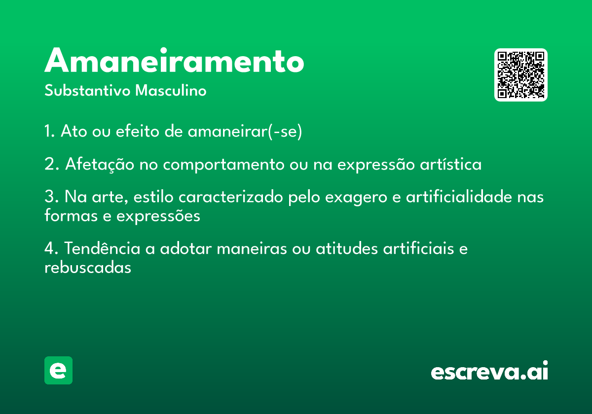 amaneiramento