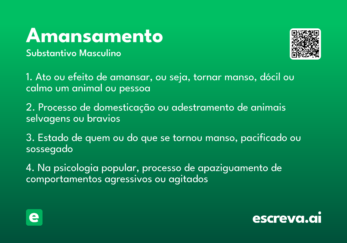 amansamento