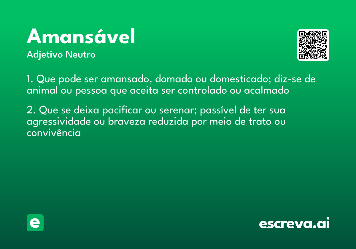 amansável