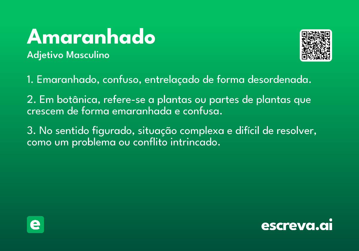 amaranhado