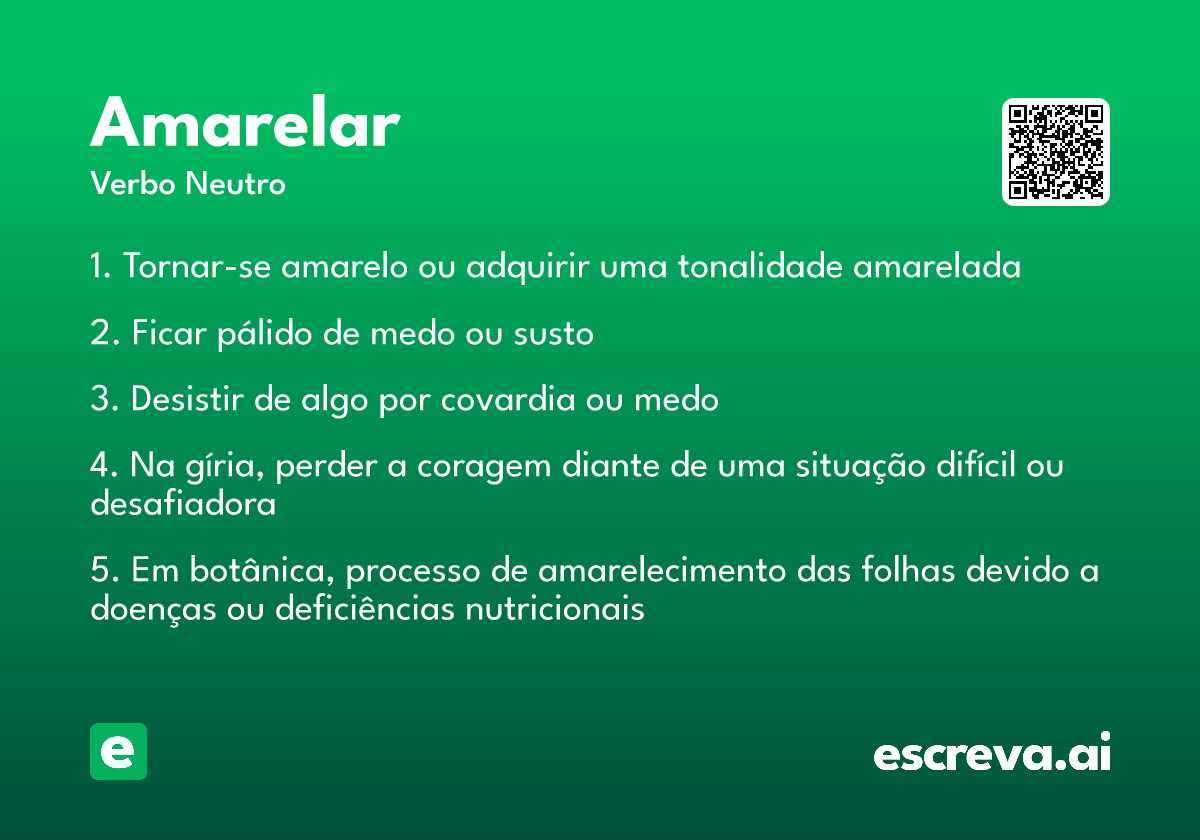 amarelar