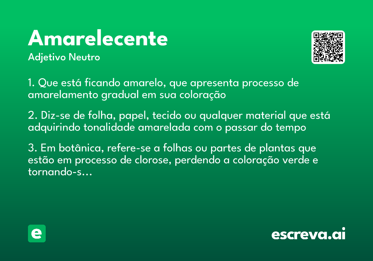 amarelecente