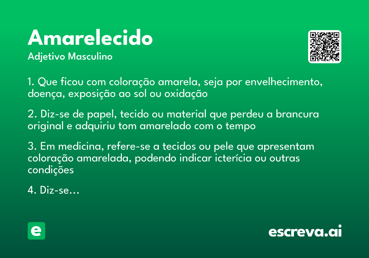 amarelecido