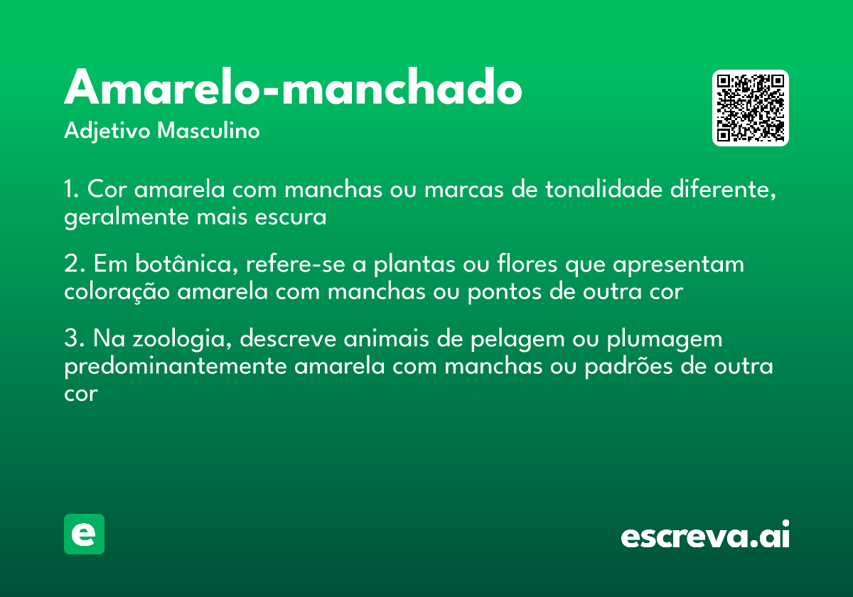 amarelo-manchado