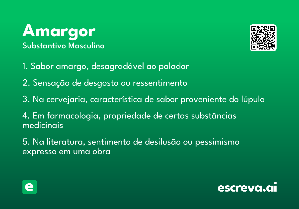 amargor