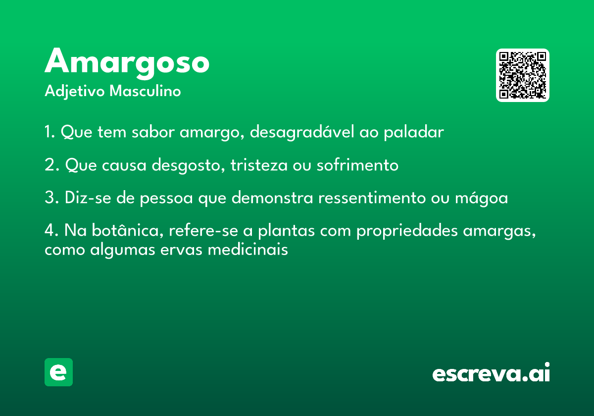 amargoso
