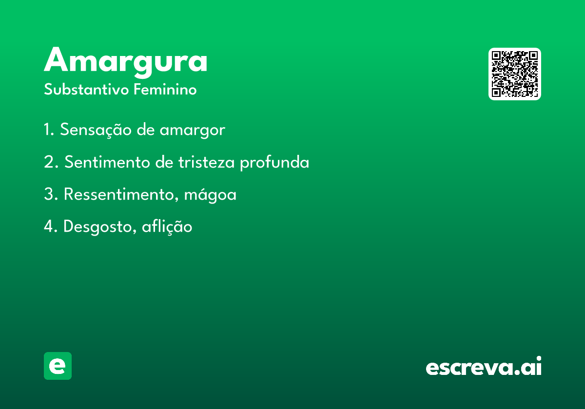 amargura
