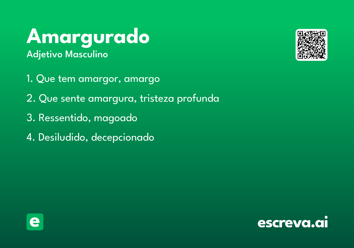 amargurado