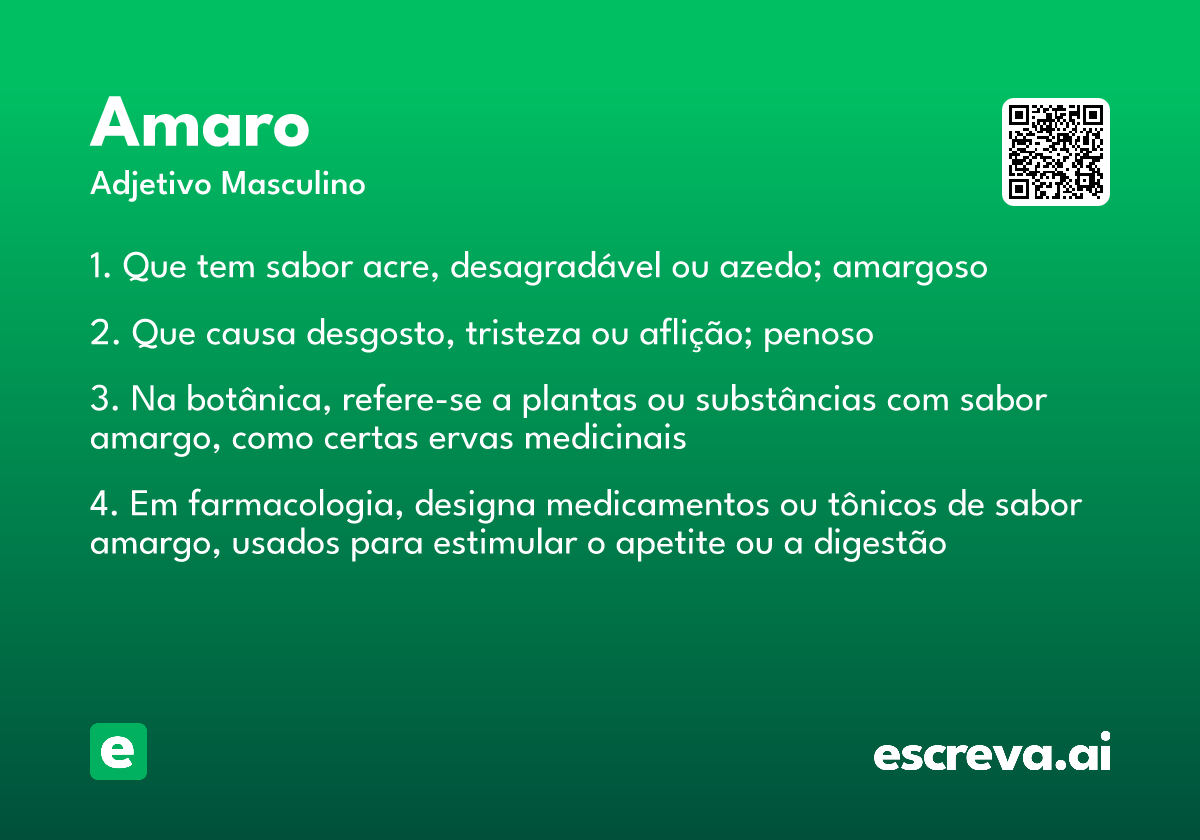 amaro