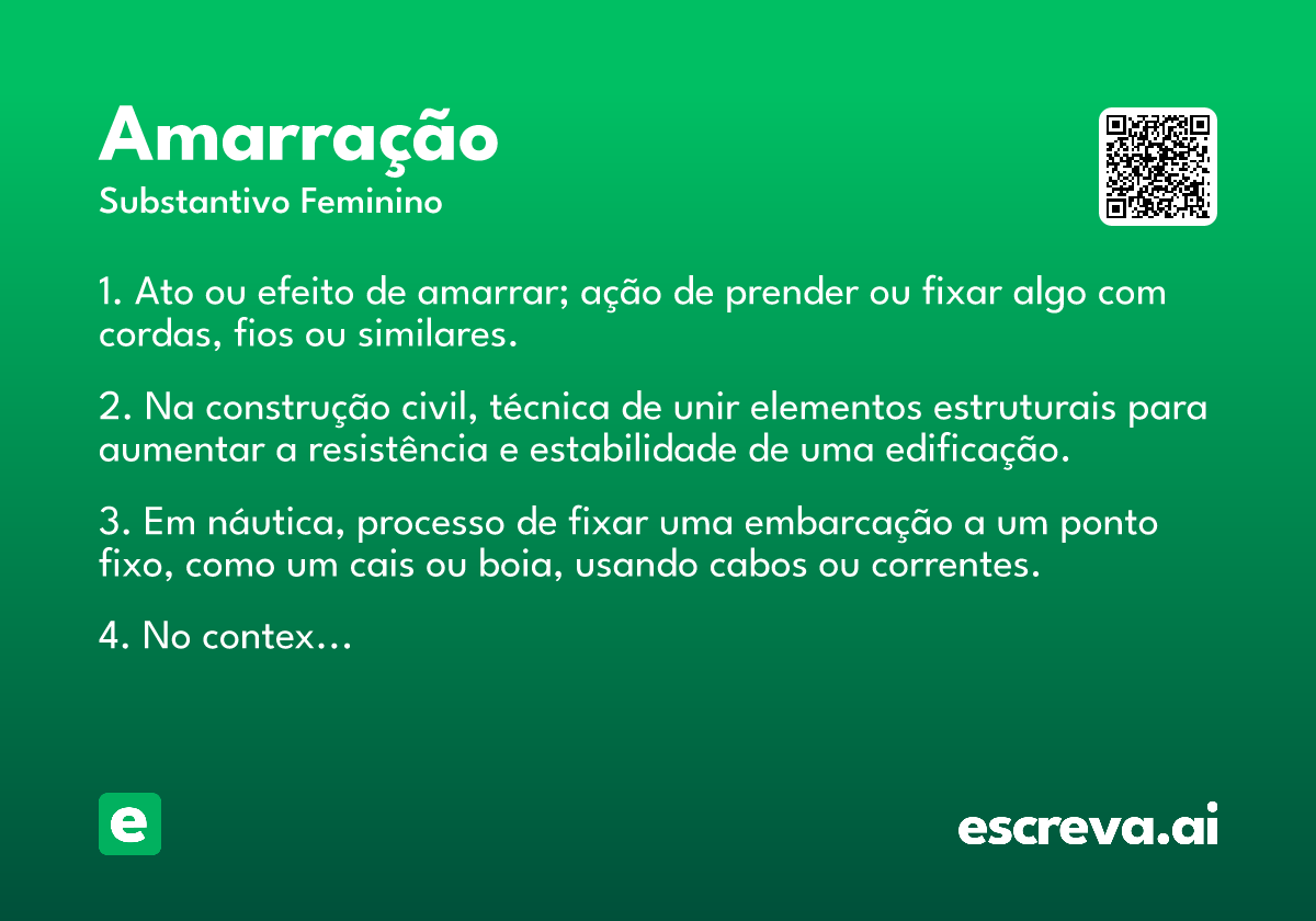 amarração
