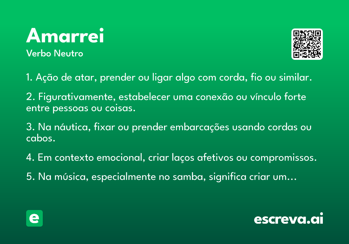 amarrei