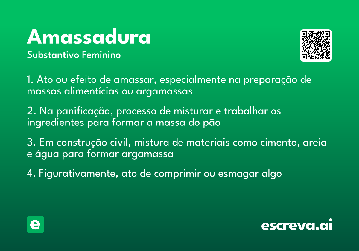 amassadura