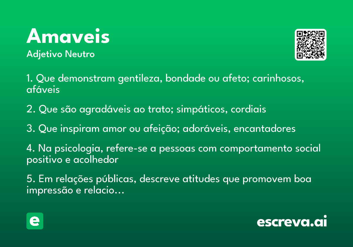 amaveis
