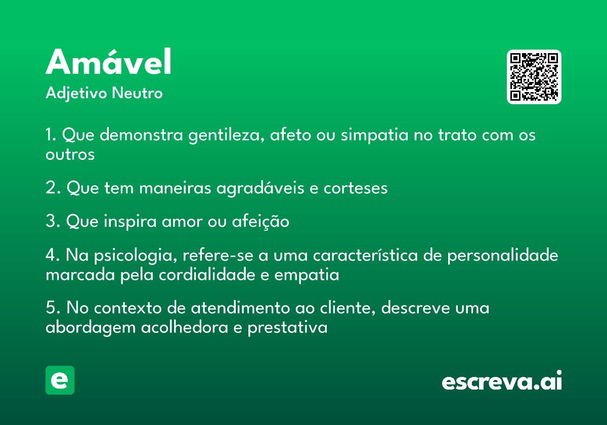 amável
