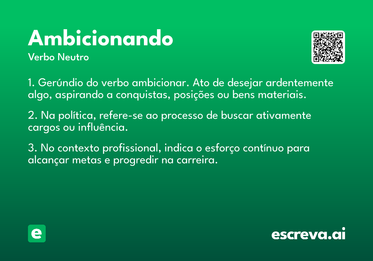 ambicionando