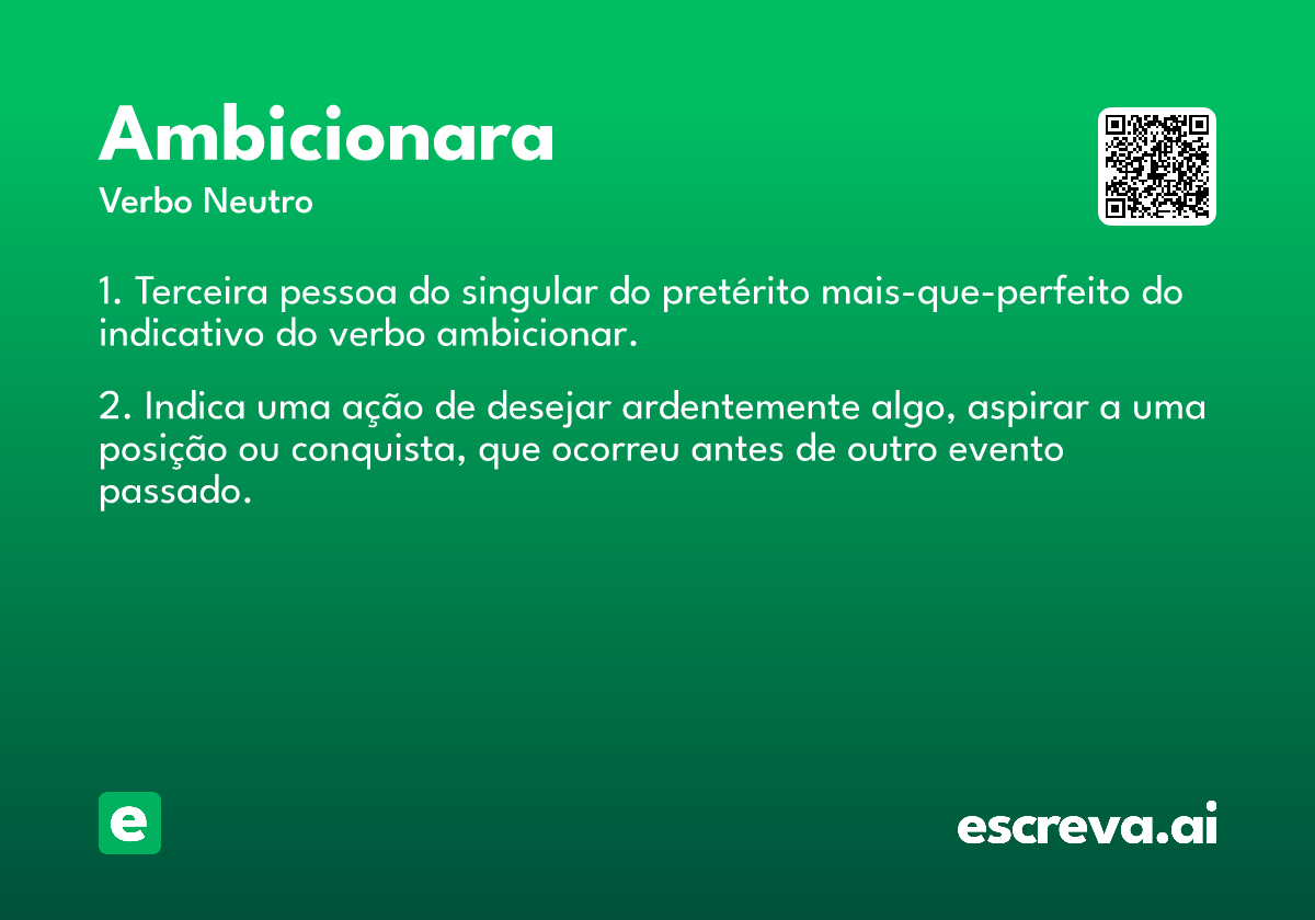 ambicionara