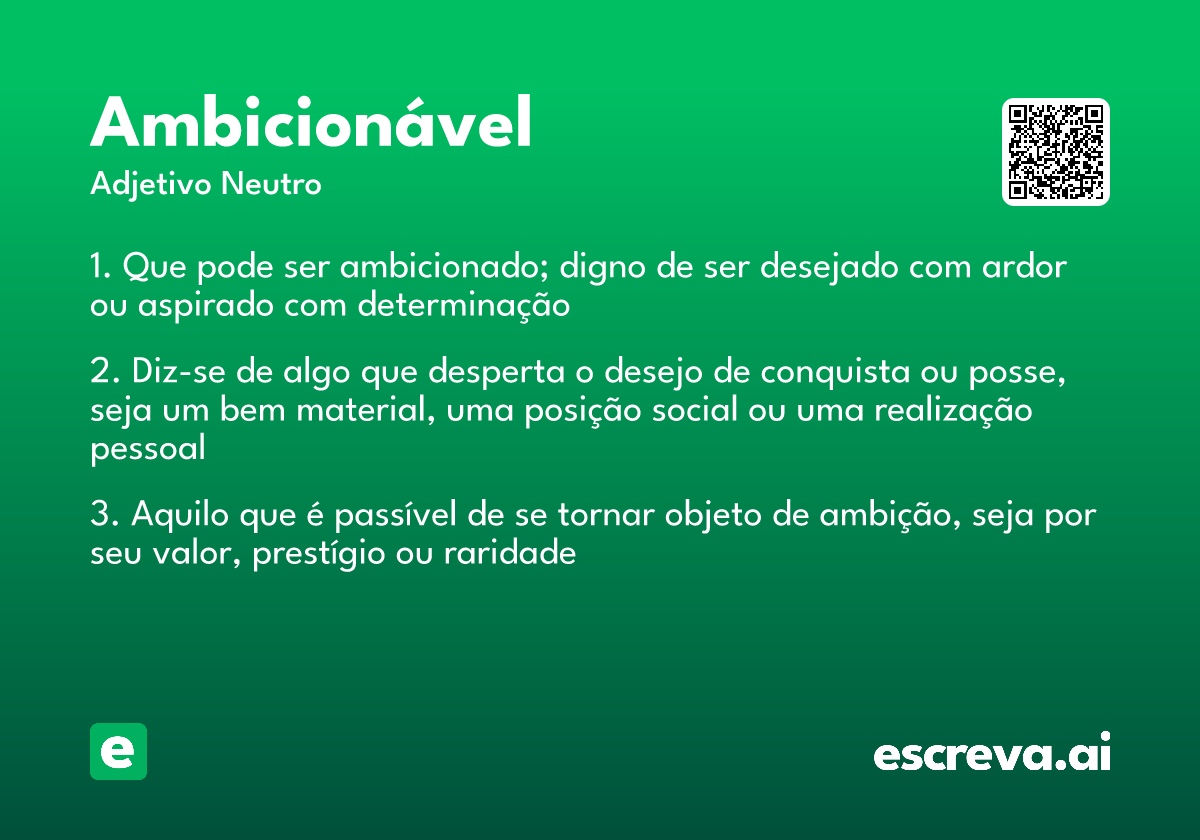 ambicionável