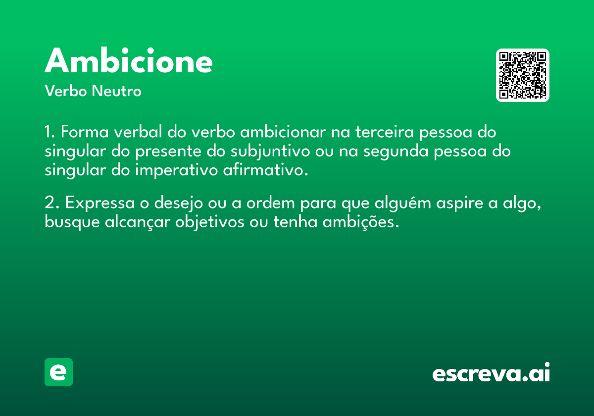 ambicione