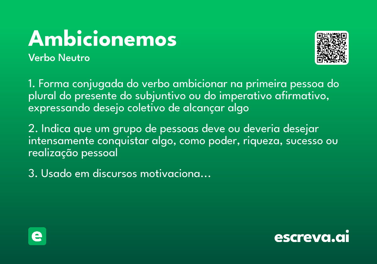ambicionemos