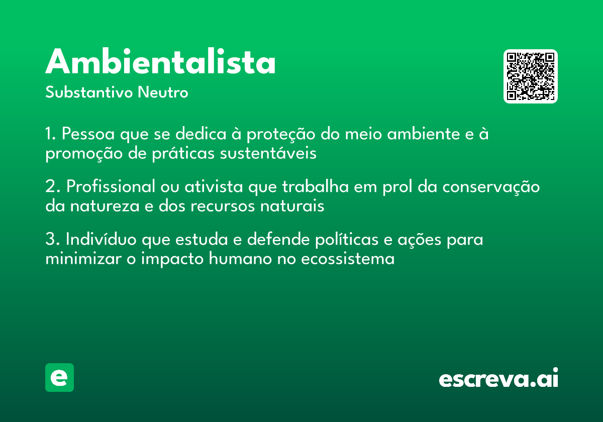 ambientalista