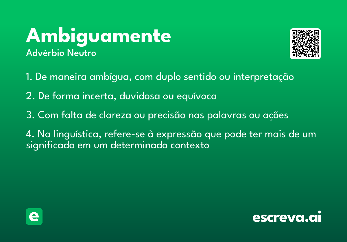 ambiguamente