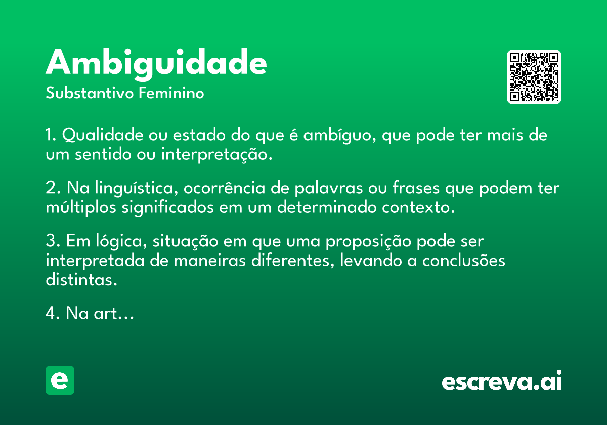 ambiguidade