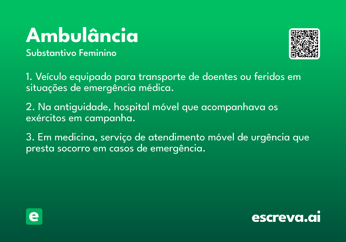 ambulância