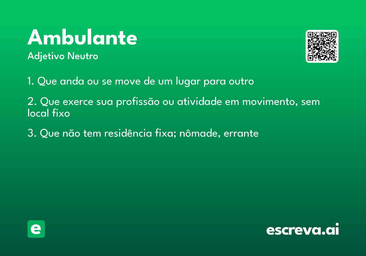 ambulante