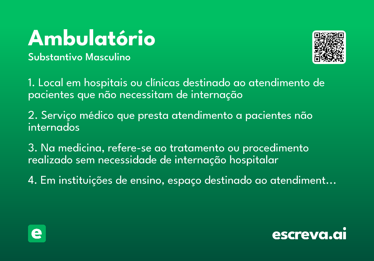 ambulatório