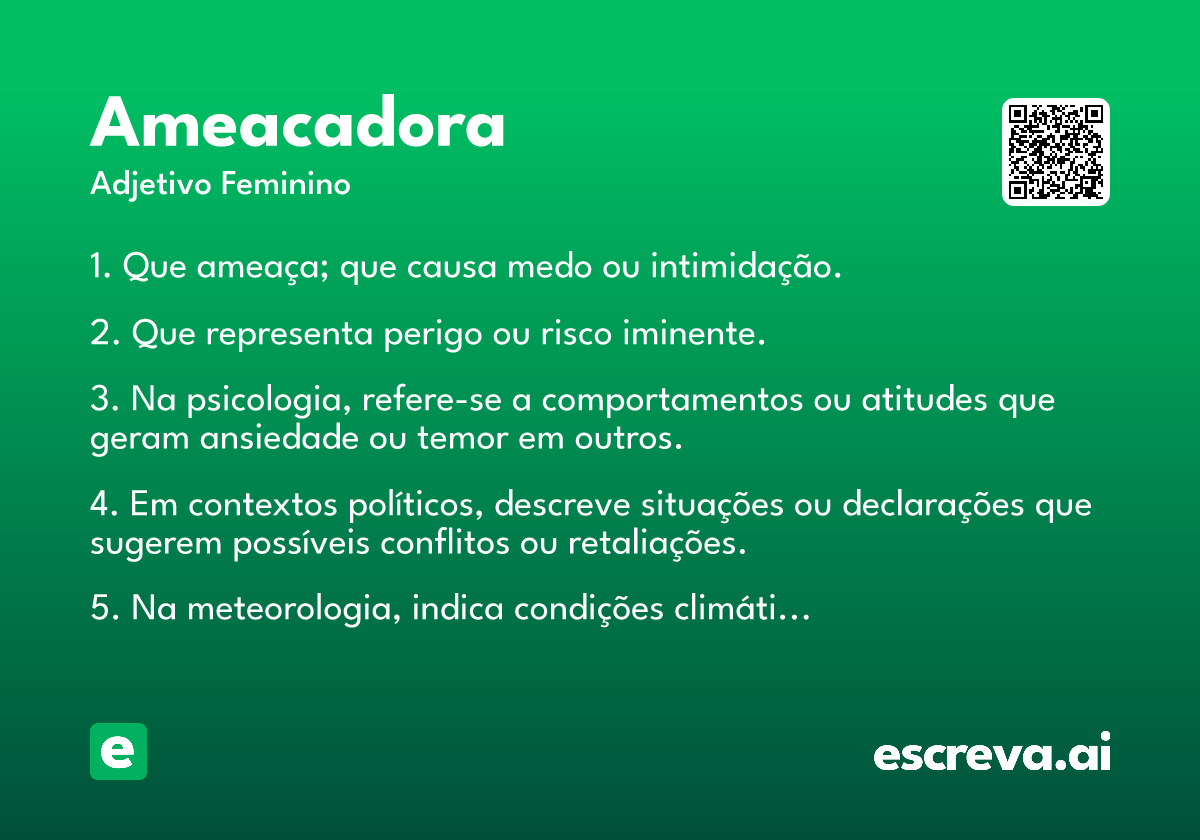ameacadora