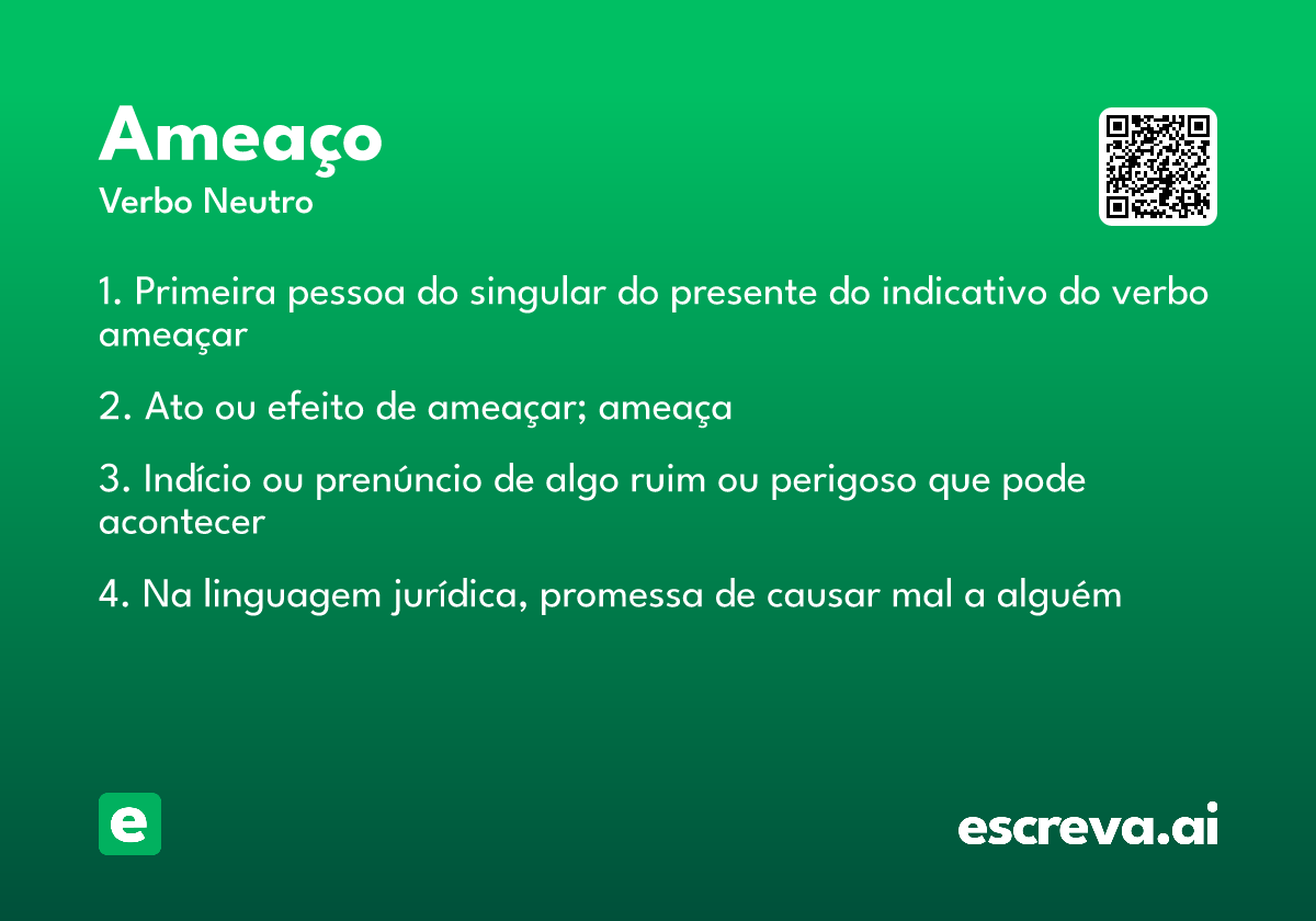 ameaço