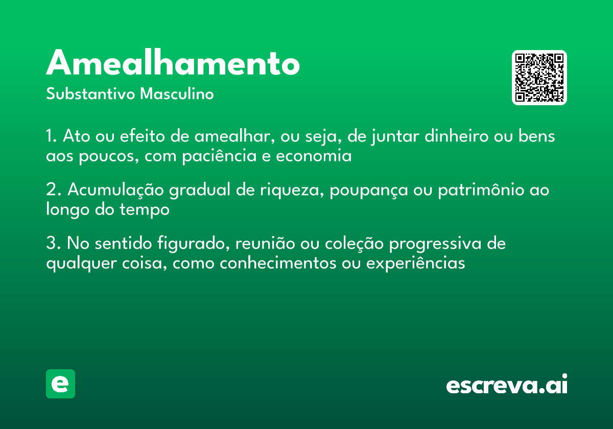 amealhamento