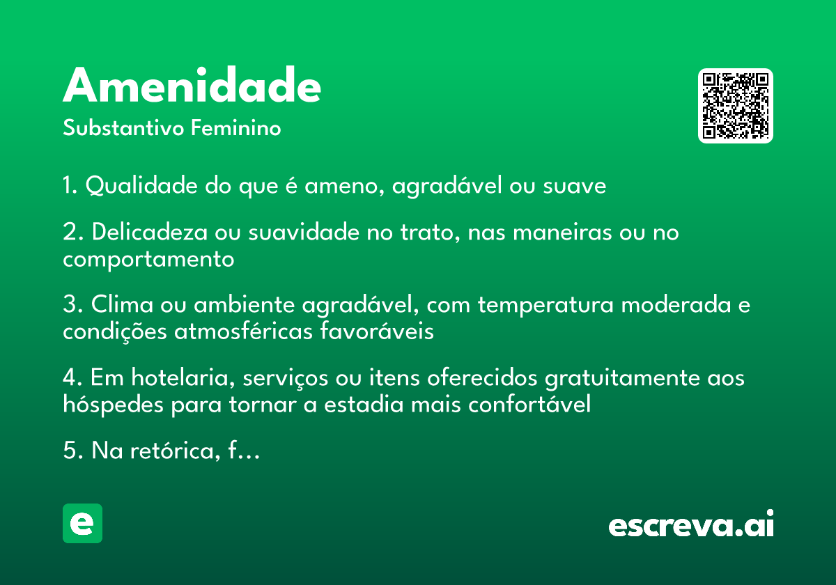amenidade