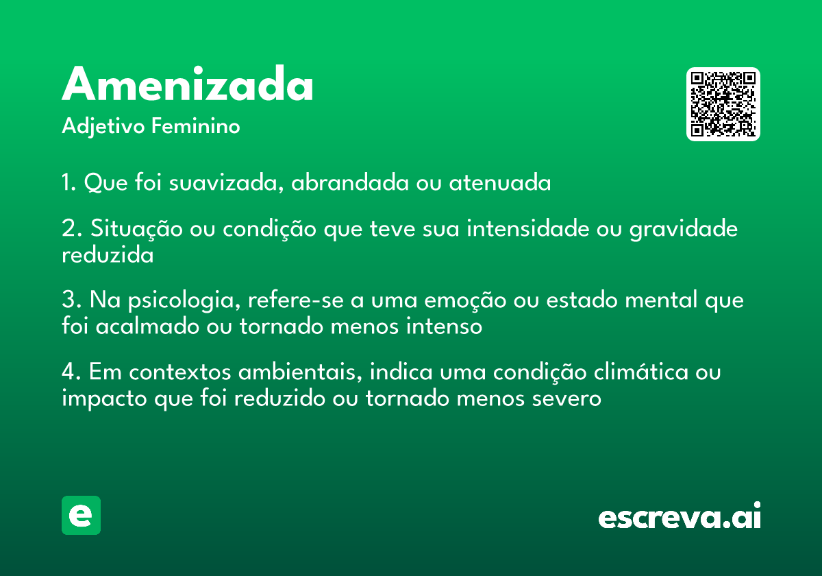 amenizada