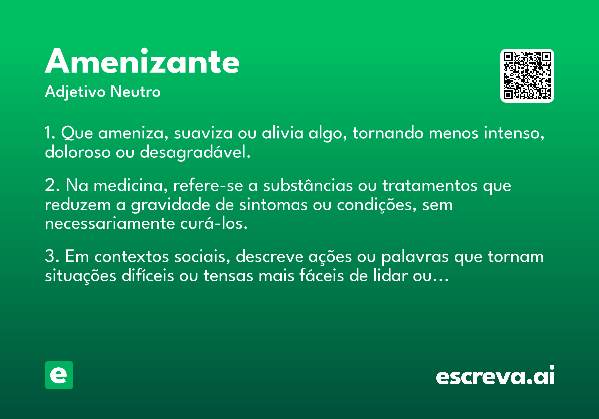 amenizante
