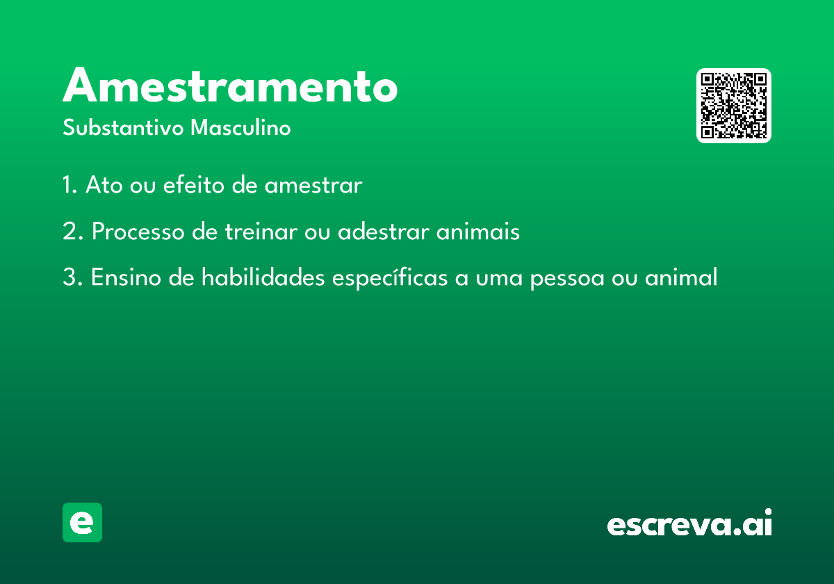 amestramento
