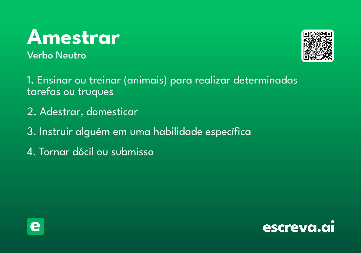 amestrar