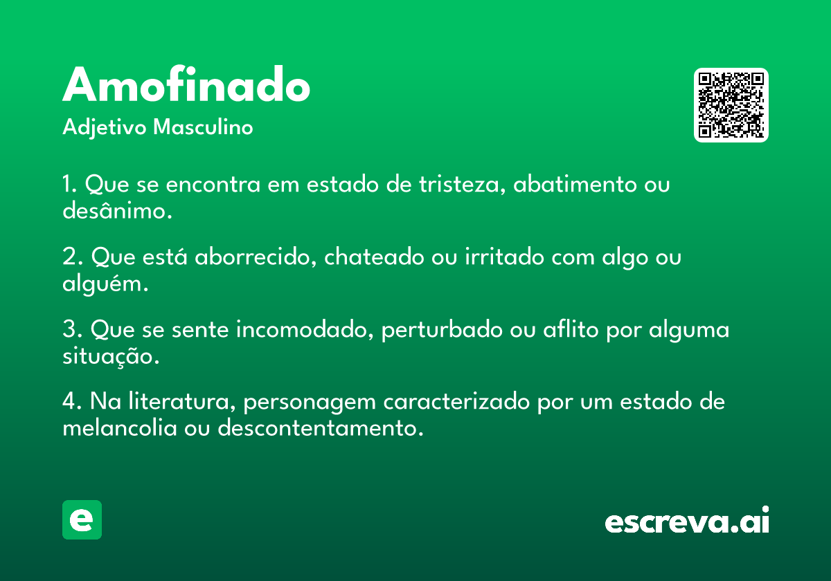 amofinado