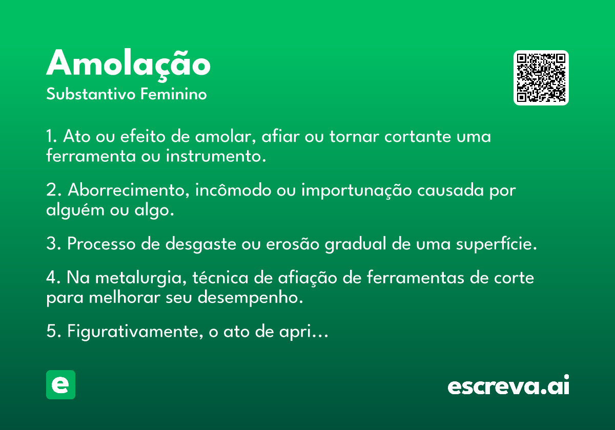 amolação