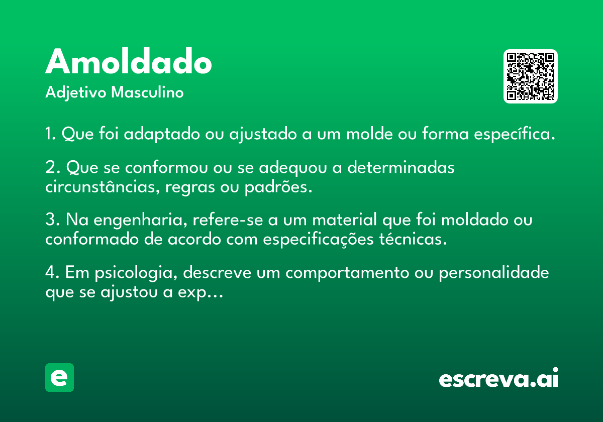 amoldado