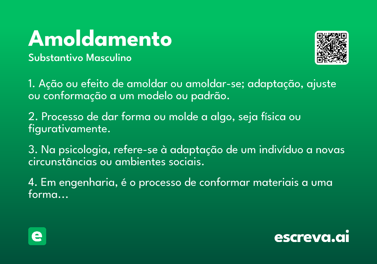 amoldamento